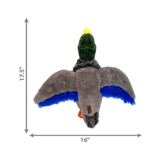 Kong Dog Toy Wild Low Stuff Mallard Medium