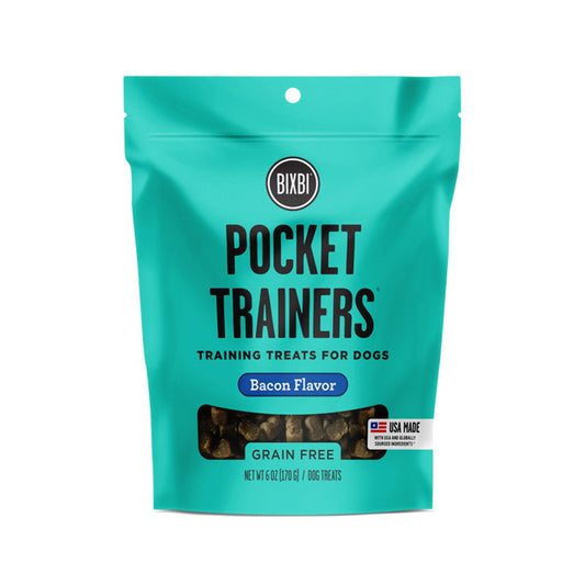 Bixbi Pocket Trainers Bacon Training Dog Treat - 6 oz