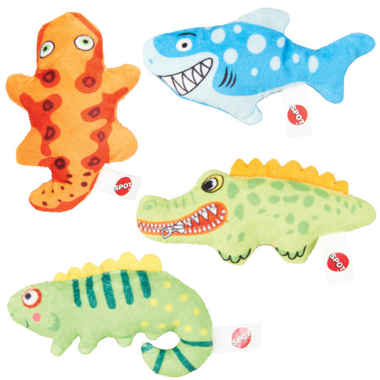 Spot Ethical Pet Cat Toy Funfetti Toy With Catnip 5In Assorted