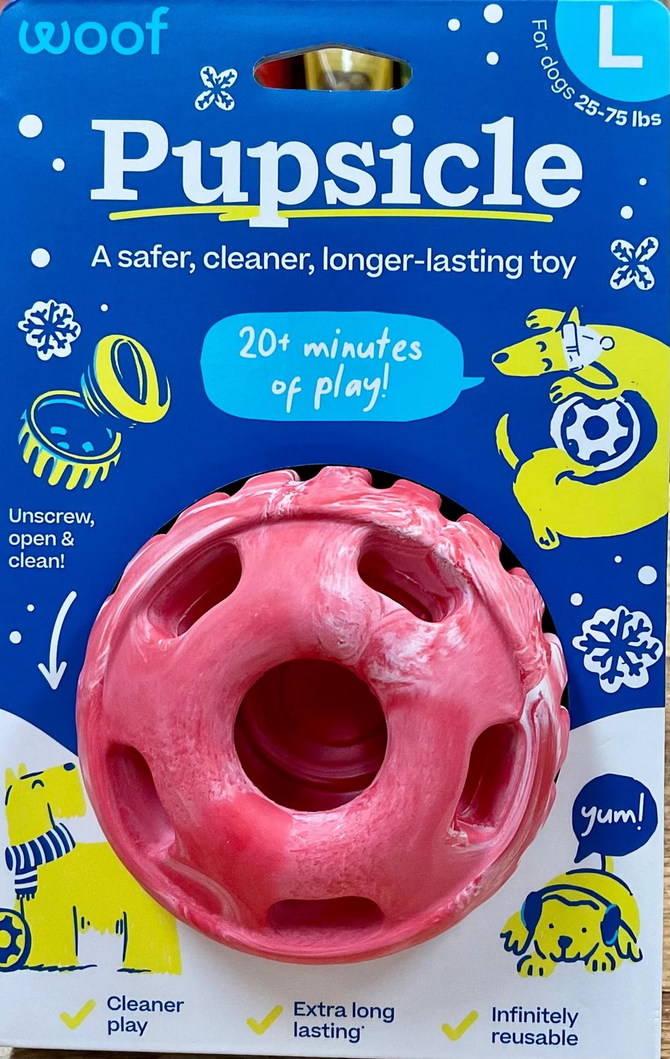 Woof Dog Holiday Pupsicle Large