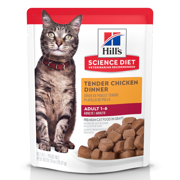 Hill's Science Diet Cat Adult Tender Chicken Dinner 2.8oz