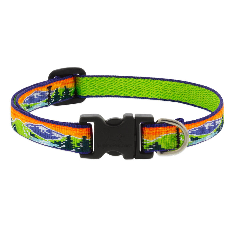 Lupine Pet Dog  1/2 In Wide 10-16 In Adjustable Collar Original Designs High Country