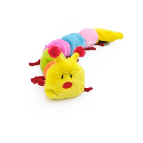 ZippyPaws Large Caterpillar Squeaker Plush Dog Toy