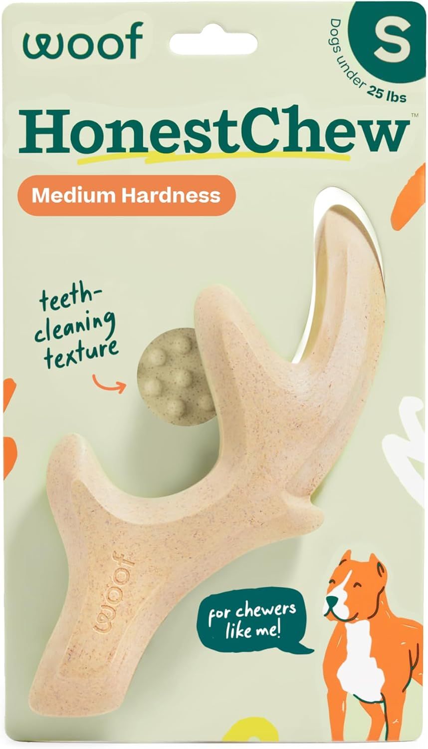 Woof Dog Honestchew Antler Chew Small