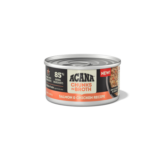 ACANA Chunks in Broth Salmon & Chicken Recipe, 3oz