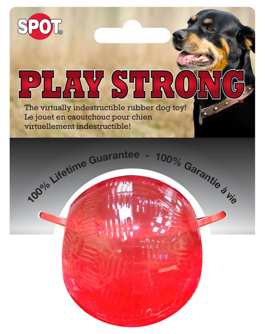 Spot Ethical Pet Dog Toy Play Strong Rubber Ball 2.5In
