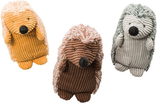 Spot Ethical Pet Dog Toy Corduroy Hedgehogs 8In Assorted