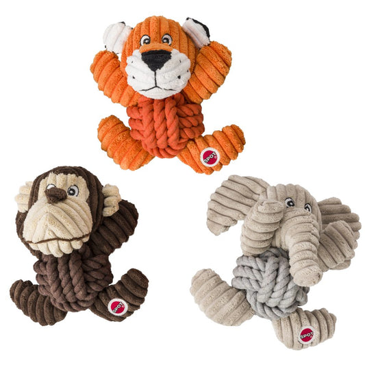 Spot Ethical Pet Dog Toy Knot For Nothin’ 6.5In Assorted