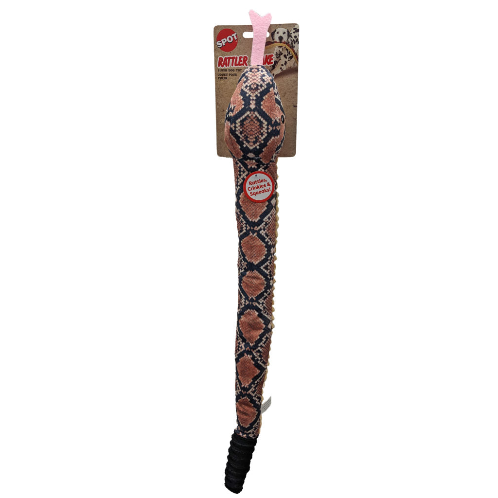 Spot Ethical Pet Dog Toy Rattler Snake 24In
