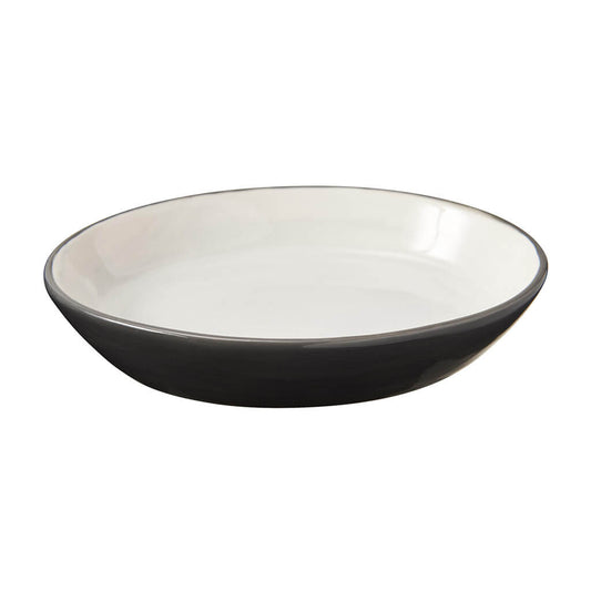Spot Ethical Pet Cat Dish 6in Two Tone Grey Oval