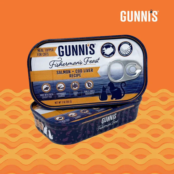 Gunni's Cat Salmon Cod Liver 3oz