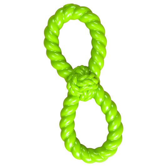 Spot Ethical Pet Dog Toy Play Strong Flex Figure 8 10In