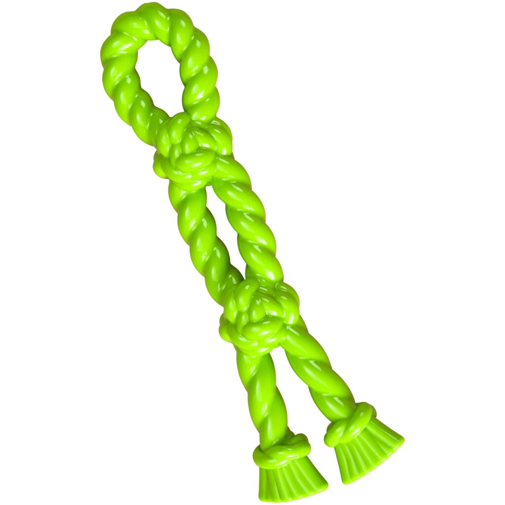 Spot Ethical Pet Dog Toy Play Strong Flex Double Knot 14In