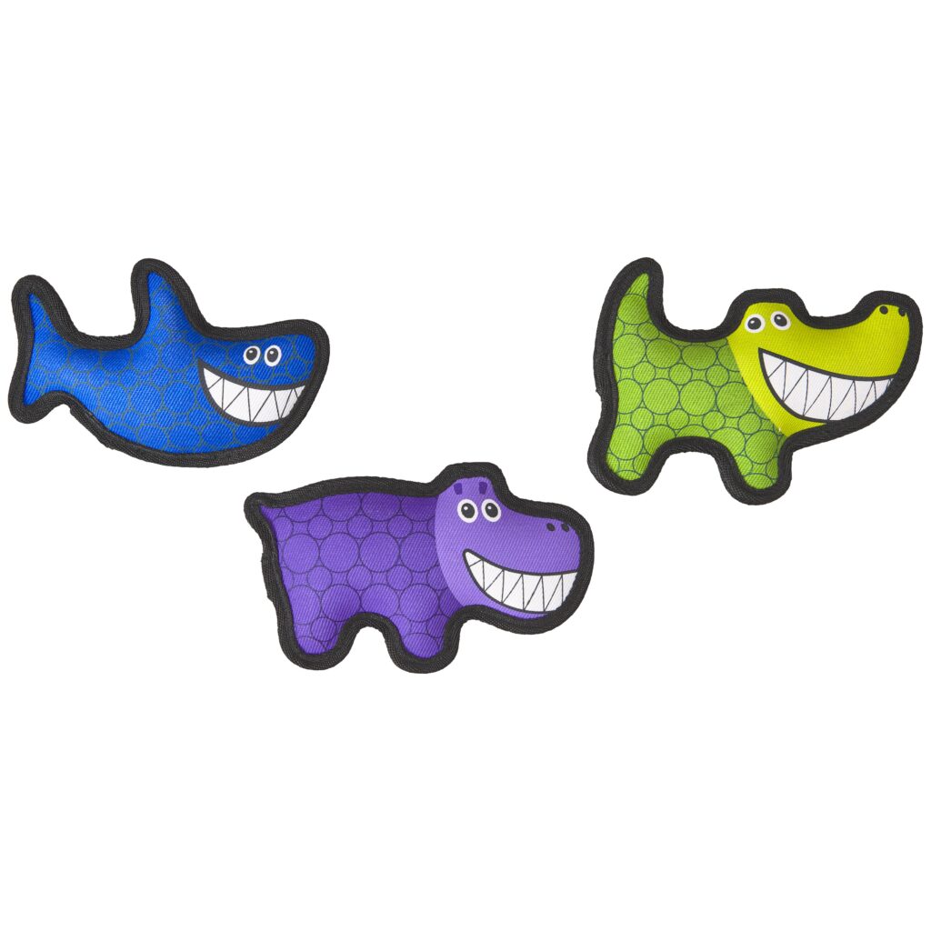 Ethical Pet Spot Dog Toy Dura-fuse Rubber Ballistic 10in Assorted