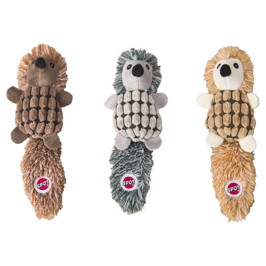 Spot Ethical Pet Dog Toy Lil Spots Hedgehog 7In Assorted