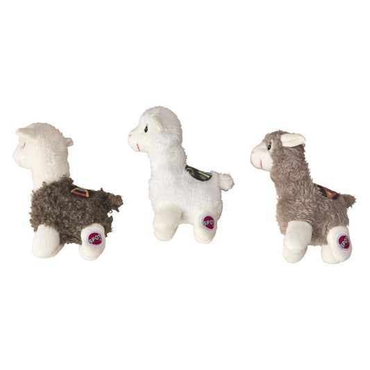 Spot Ethical Pet Dog Toy Lil Spots Yo Lama 5.5In Assorted