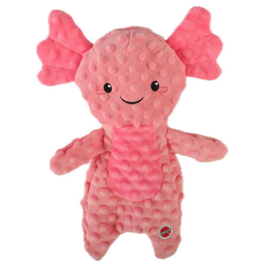 Spot Ethical Pet Dog Toy Axolotl Assorted 14In