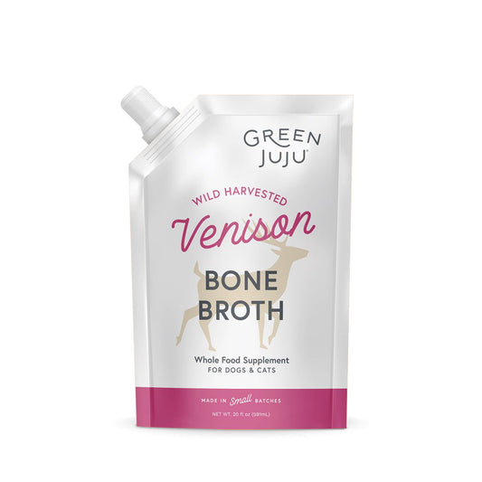 Green Juju Frozen Venison Bone Broth 20 oz