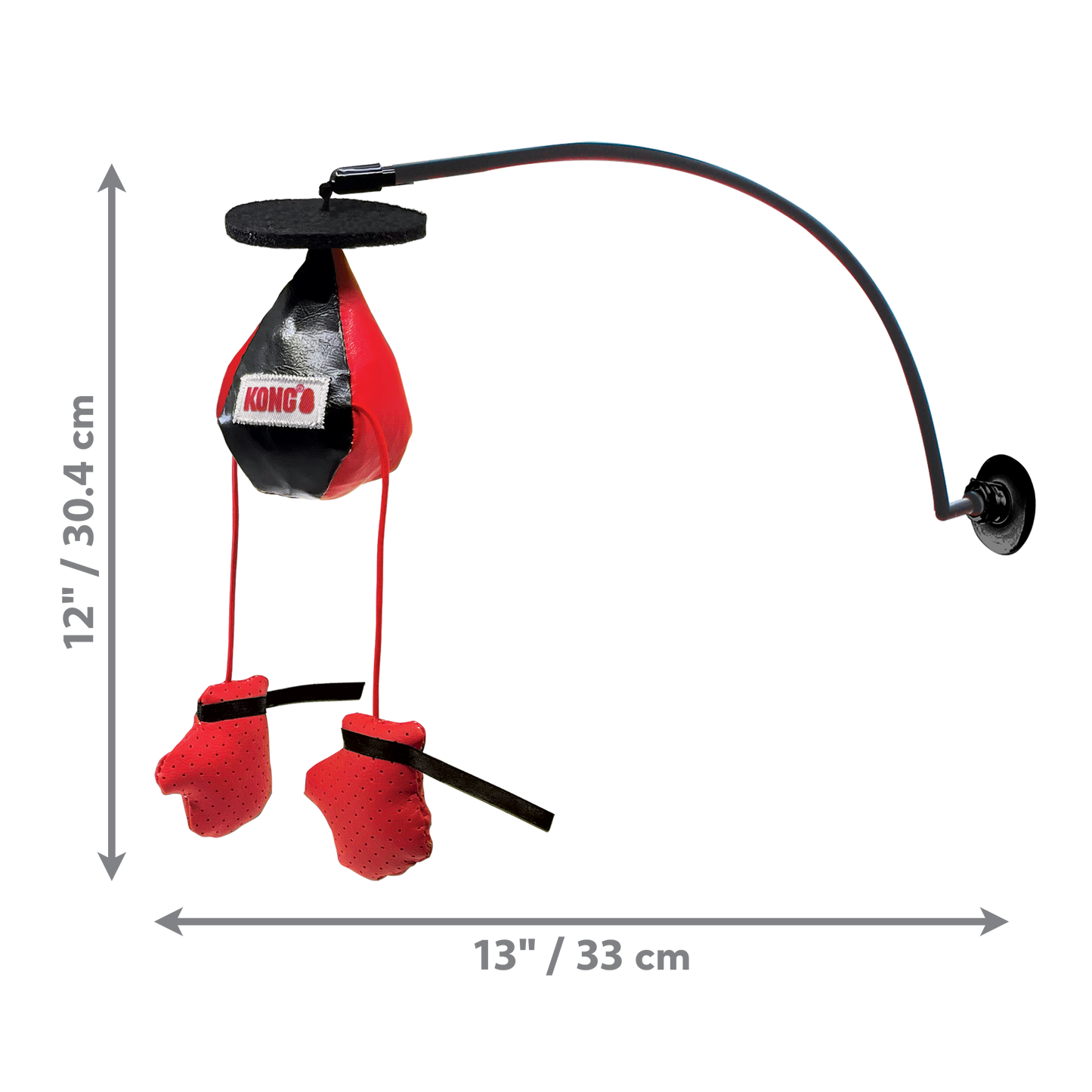 Kong Cat Toy Connects Window Boxing