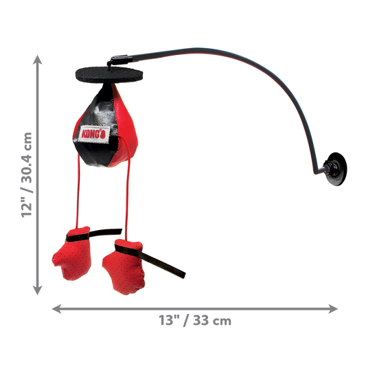 Kong Cat Toy Connects Window Boxing