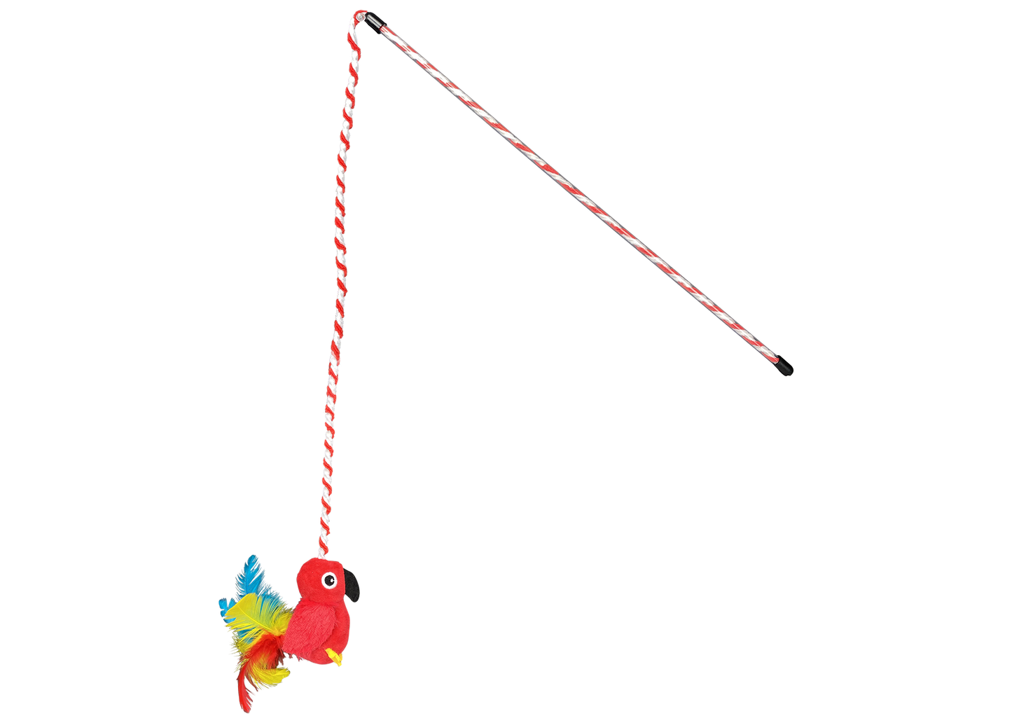Multipet Cat Toy Margaritaville Parrot Wand 18in