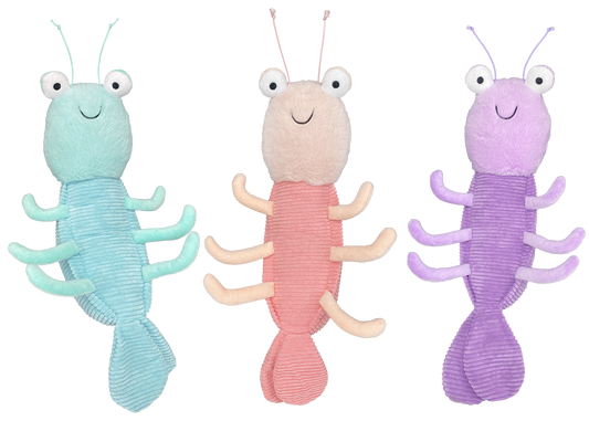 Multipet Plush Dog Toy Margaritaville Jumbo Shrimp 20in