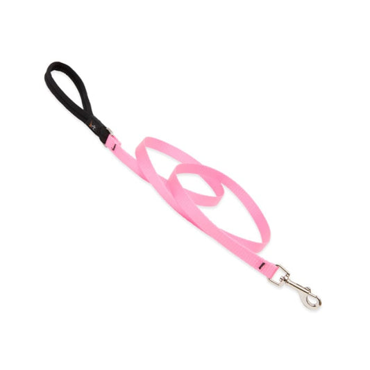 Lupine Pet Dog 6 Ft Long 3/4 In Leash Basics Pink