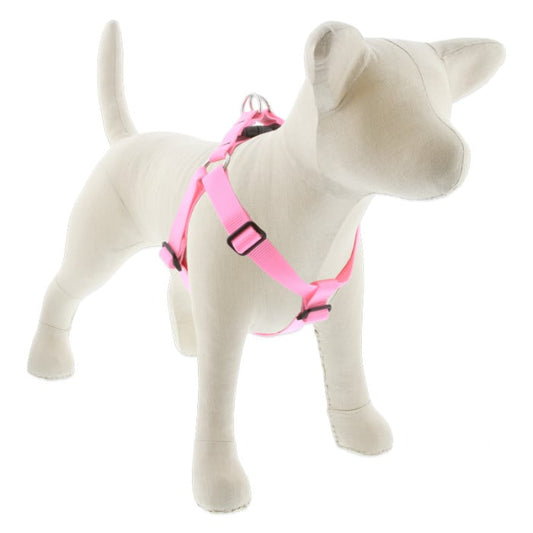 Lupine Pet Dog 1 In Wide 24-38 In Step  In Harness Basics Pink