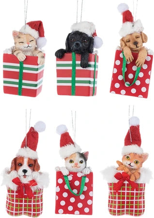 Ganz Holiday Ganz Comfy & Cozy Pet Ornaments Assorted