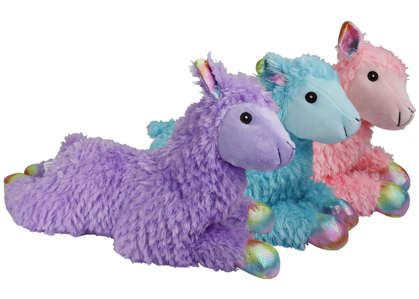 Multipet Plush Dog Toy Jumbo Llamas 24in Assorted