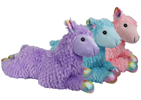 Multipet Plush Dog Toy Jumbo Llamas 24in Assorted