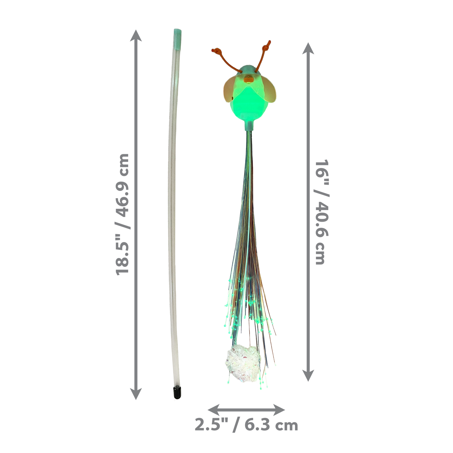 Kong Cat Toy Teaser Glow Firefly