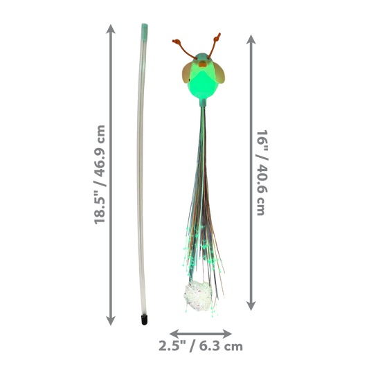 Kong Cat Toy Teaser Glow Firefly