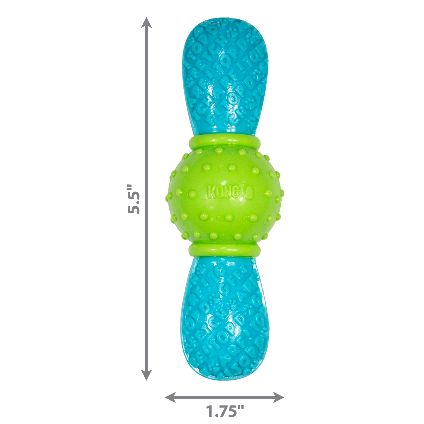 Kong Dog Toy CoreStrength Bow Tie Small