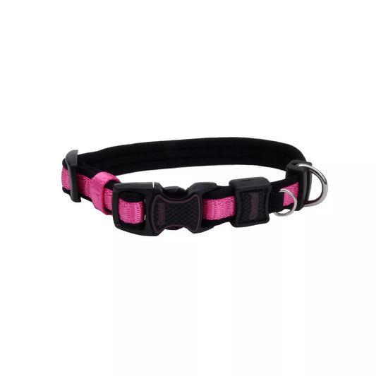 Coastal Inspire 5/8in Wide 8-12in Dog Collar Pink