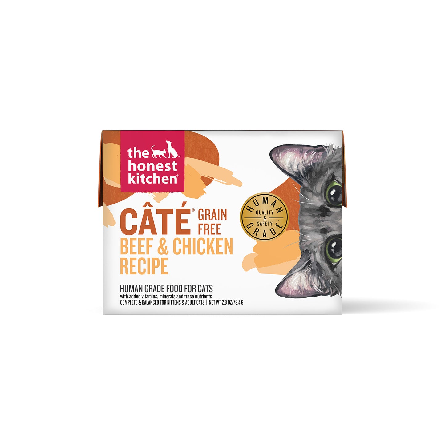 Honest Kitchen Câté™ Grain Free Beef & Chicken Pâté Wet Cat Food, 2.8 oz