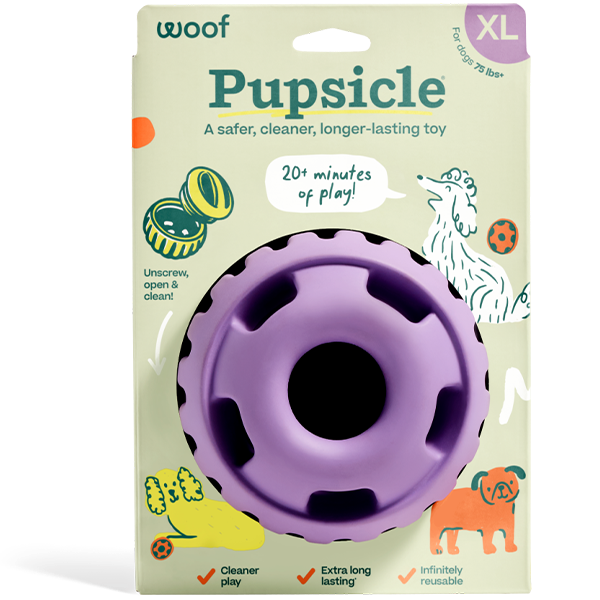 Woof Pet Dog Pupsicle Toy Lavender X-Large