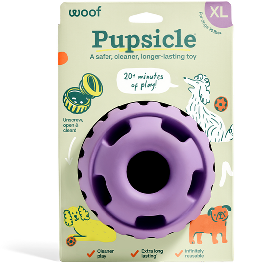 Woof Pet Dog Pupsicle Toy Lavender X-Large