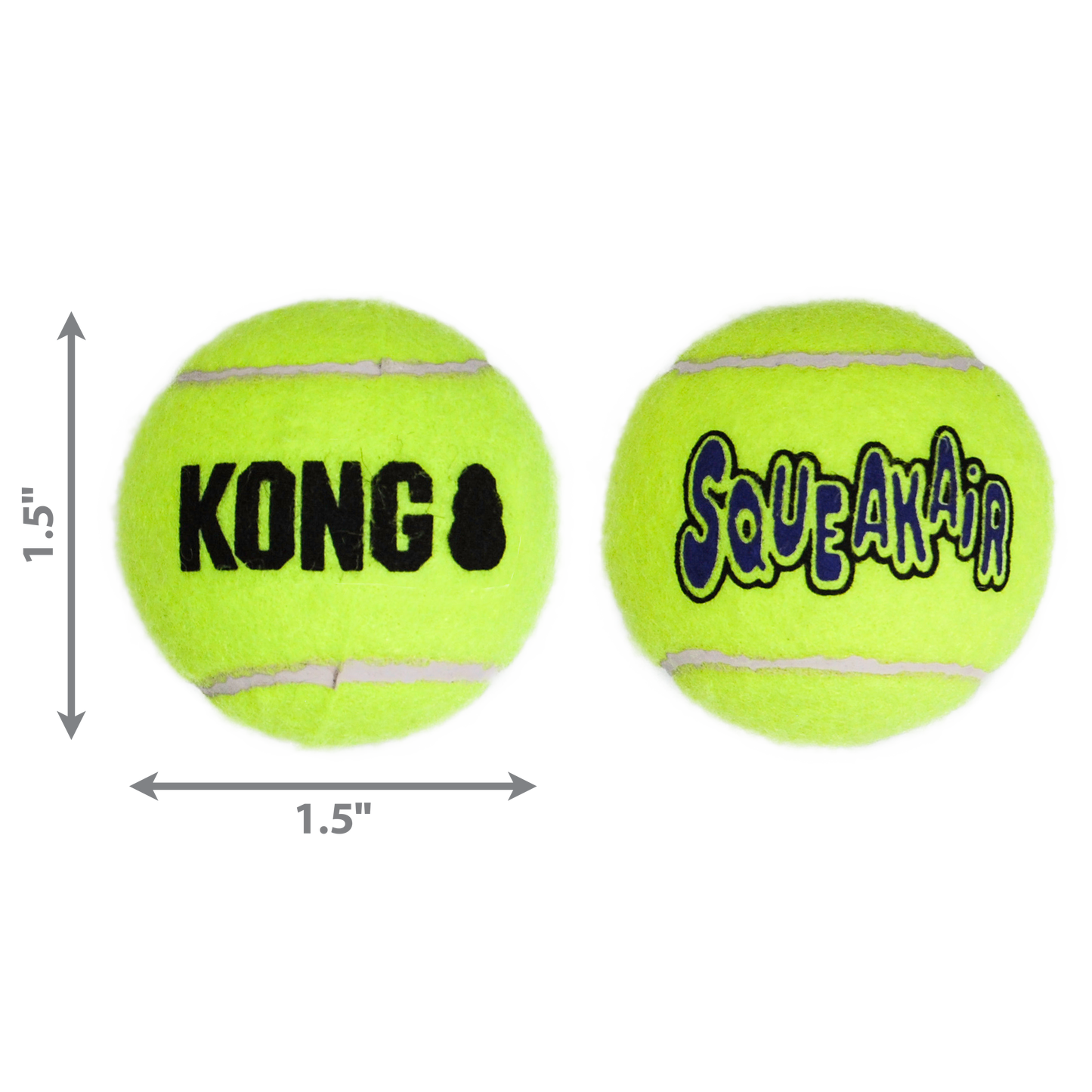 Kong Dog Toy SqueakAir Balls 3pk Medium