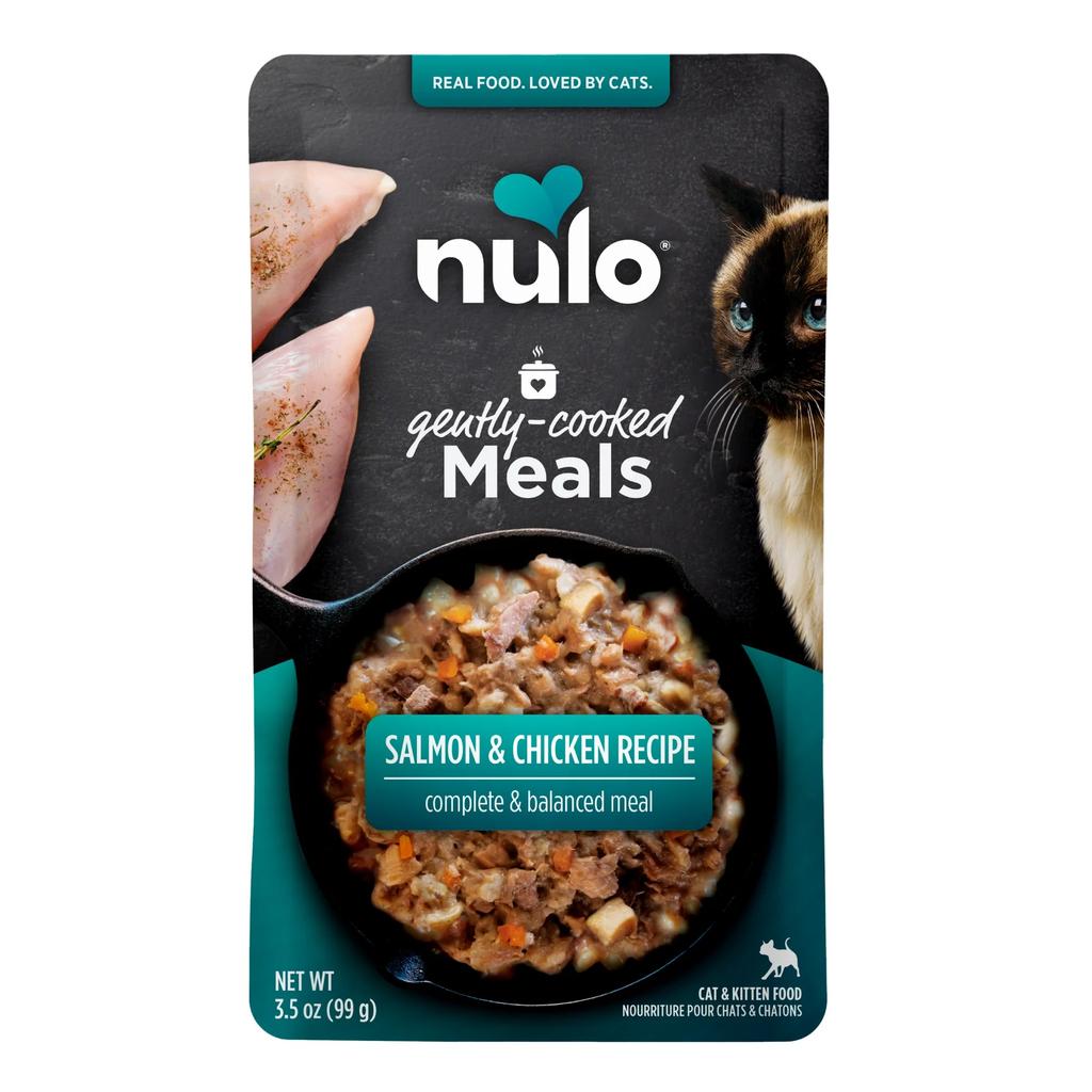 Nulo Gently- Cooked Meals Salmon & Chicken Recipe For Cats 3.5oz