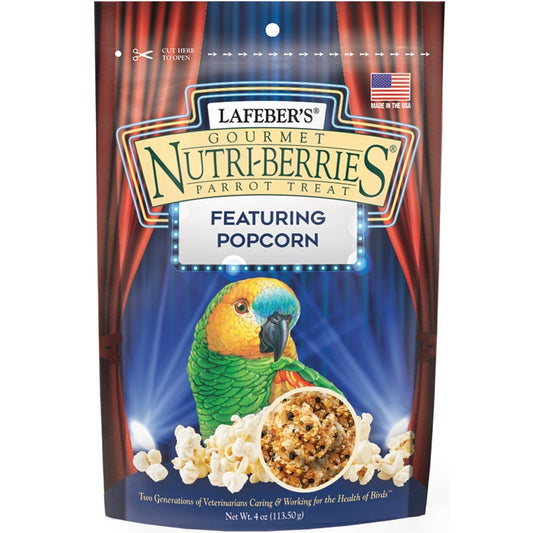 Lafeber's Nutri-Berries Popcorn Parrot Treat 4oz