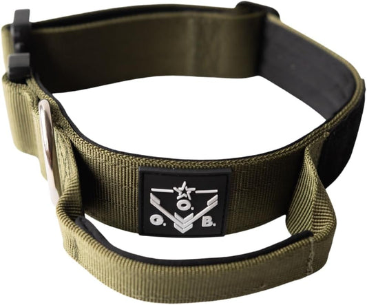 Operation Good Boy Tactical Collar Green Adjustable