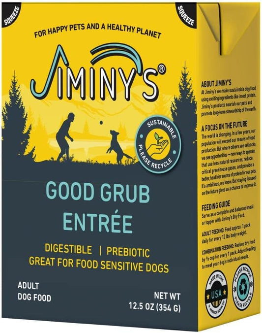 Jiminy's, Good Grub Entree Wet Dog Food, 12.5oz