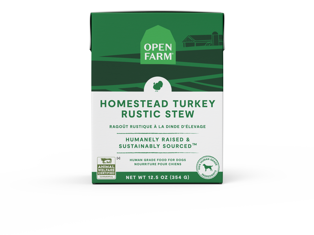 Open Farm Homestead Turkey Rustic Blends For Dogs 12.5oz Tetra