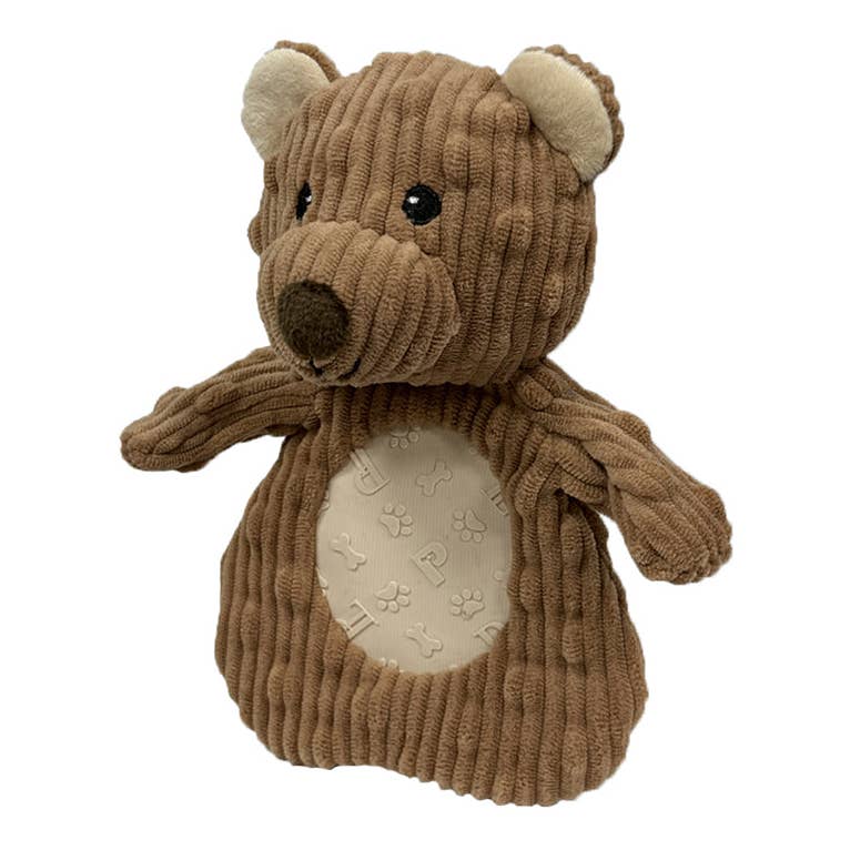 Pet Lou Pocket Dotty Friends Plush Dog Toy 7 in Bear