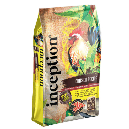 Inception Dry Dog Food Chicken Recipe 27lb
