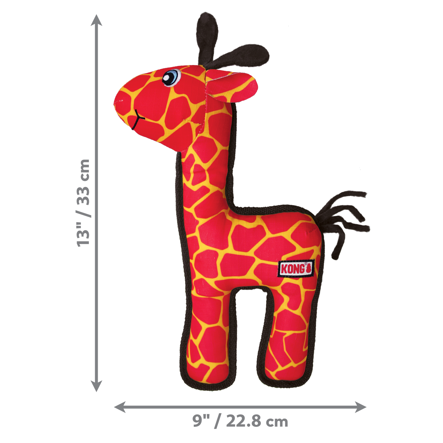 Kong Dog Toy Ballistic Giraffe Medium