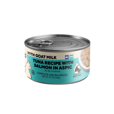 Dave's Cat Can Tuna & Salmon with Goat's Milk 5.5 oz