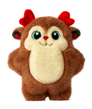 Kong Holiday Snuzzles Reindeer Plush Dog Toy Medium