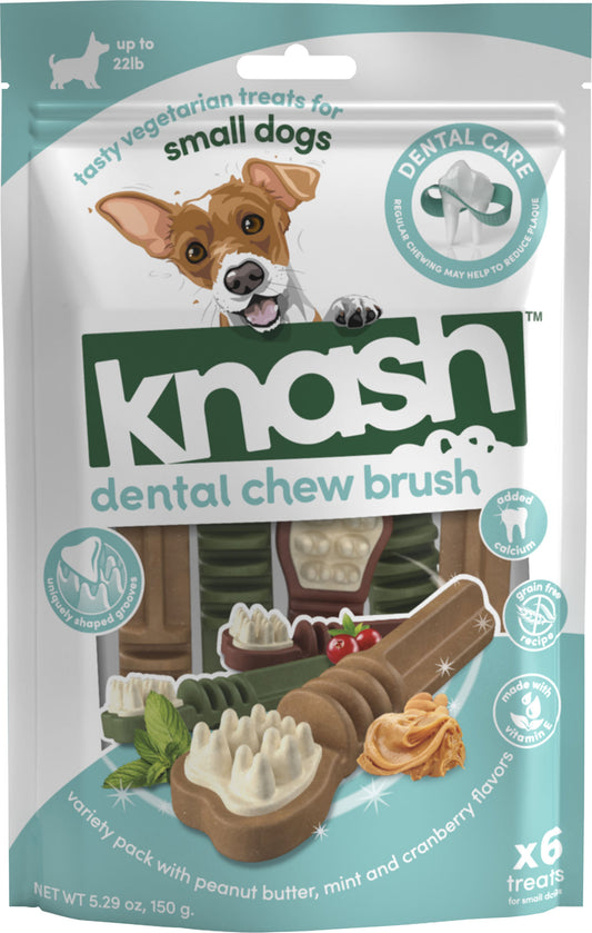 Fieldcrest Farms Nothin' To Hide Knash Dog Dental Brush 7 Pk